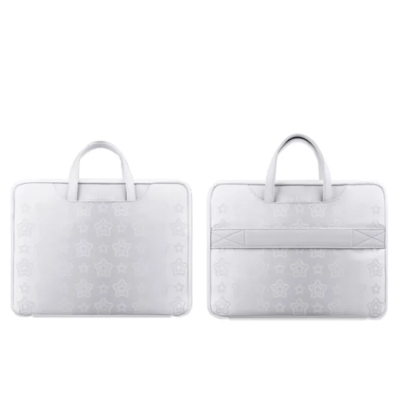 Ins Silvery Star حقيبة كمبيوتر محمول عالمية ماك بوك برو 14 حافظة 15 16 بوصة اللوحي ماك بوك ملحق محمول مقاوم للصدمات كمبيوتر محمول #5