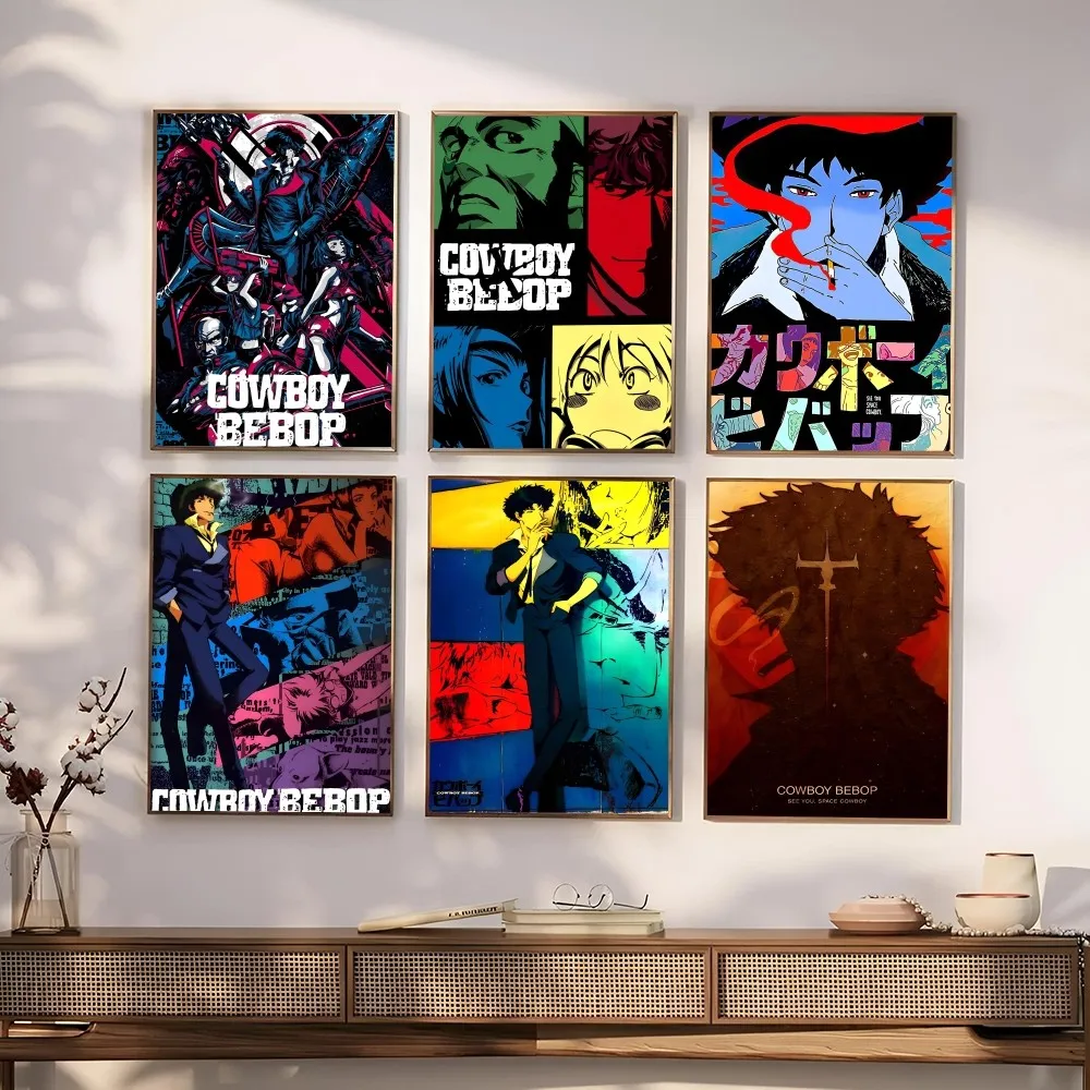 C-Cowboy B-Bebop Poster Paper Print Home Living Room Bedroom Entrance Bar Restaurant Cafe Art Painting Decoration