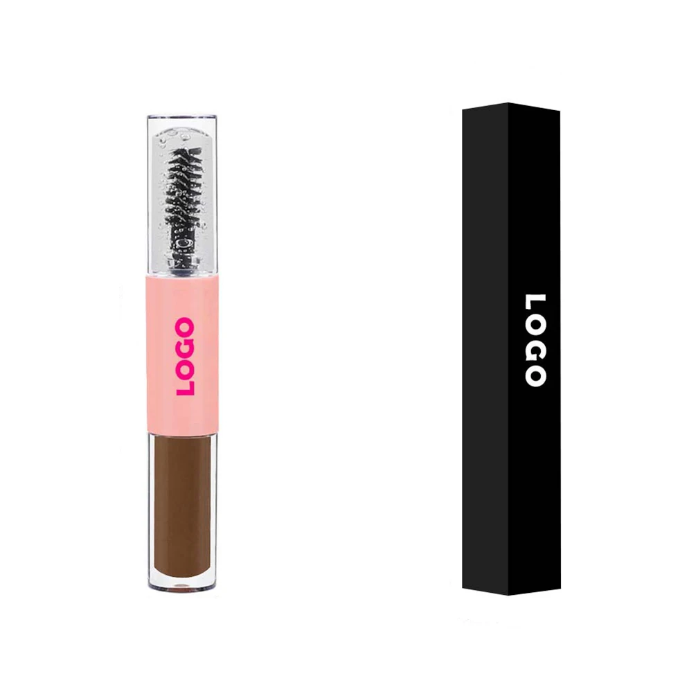 2 in 1 Clear Brow Gel Eyebrow Soap Lamination Tint Private Label Custom Logo Vegan Makeup Wholesale Eye Brow Pencil