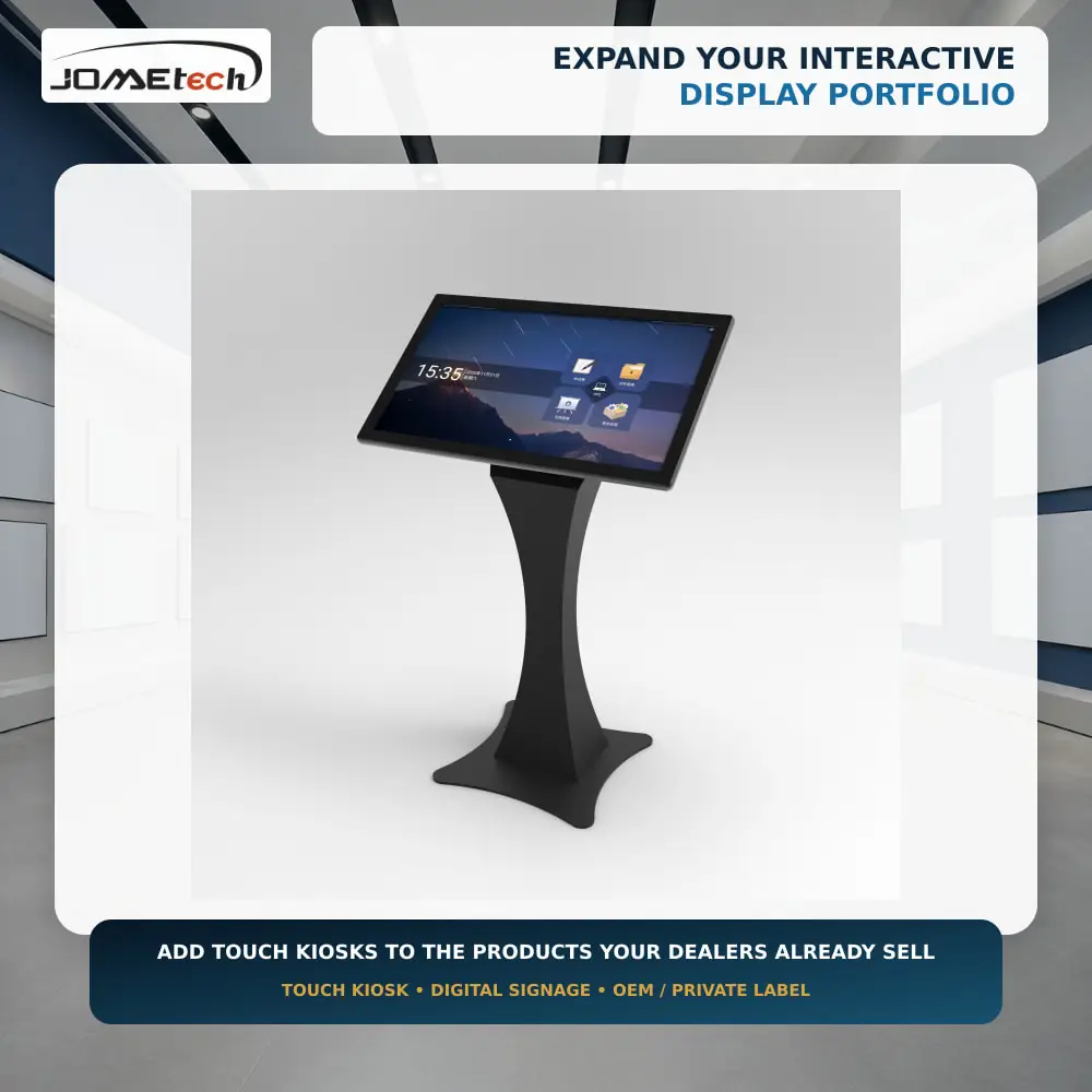 Commercial Touch Screen Information Kiosk 4K Interactive Digital Signage Display Elevator Subway Mall Hotel Exhibitions OEM 10