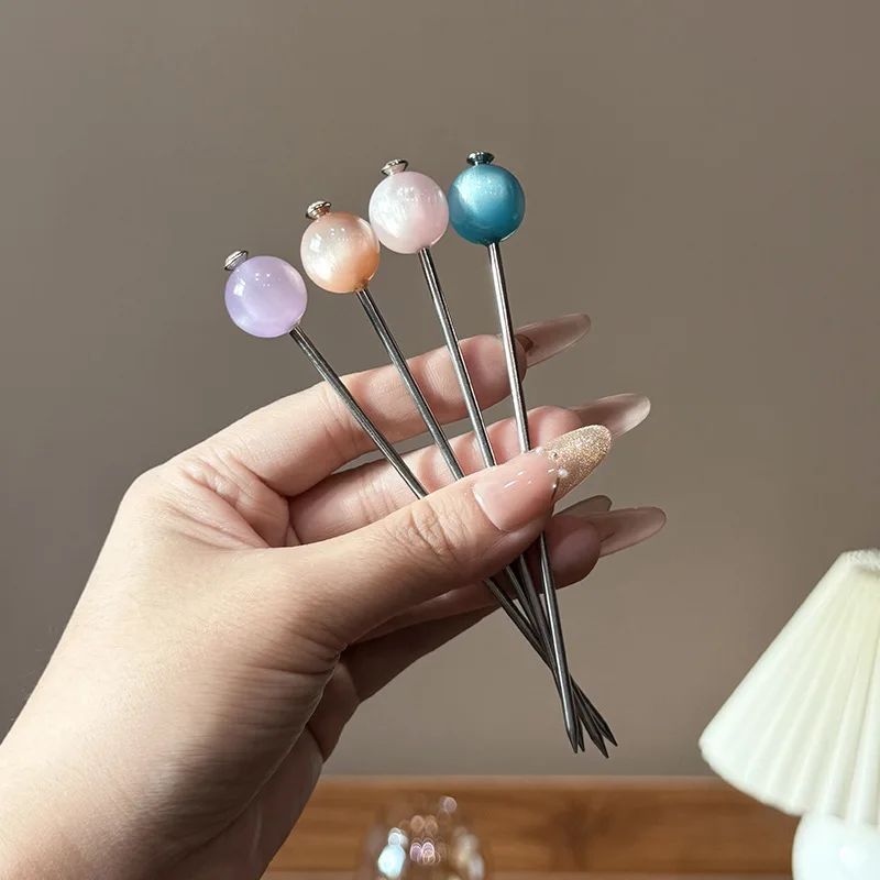 316 Stainless Steel Fruit Needles Creative Fruit Picks Cocktail Picks Fruit Forks Cocktail Picks Cocktail Barware