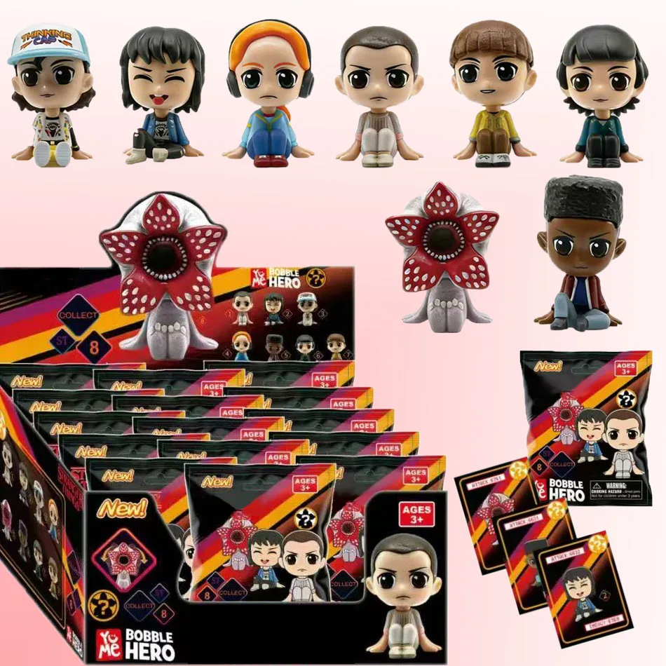 Nieuwe Strange Tales Eleven Mike Wheeler Dustin Henderson Personage Accessoires Anime Figuur Blind Box Bureaudecoratie