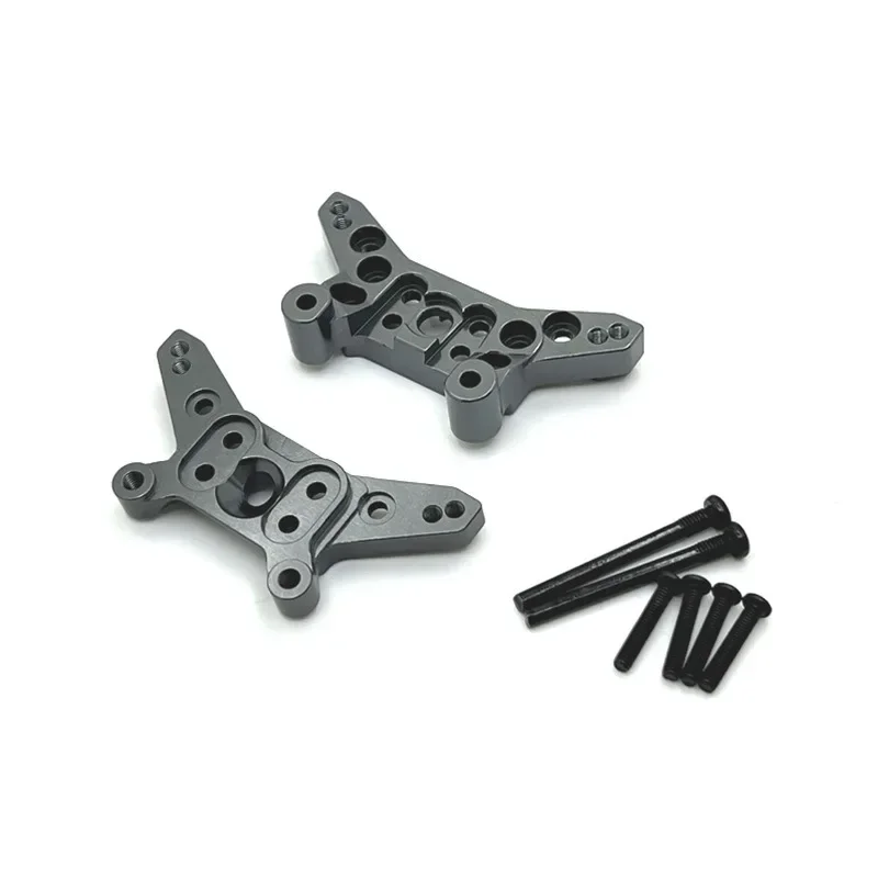 Metal Upgraded Rear and Rear Shock Mounts for MJX 1/14 14209 14210 Remote Control Car Accessories