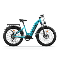 GUNAI-V 1000W Electrical Bicycles 26x4.0Inch Fat Tire Adults Electric EBike with 48V 21AH Battery, Oil Brake, 50km/h Max Speed