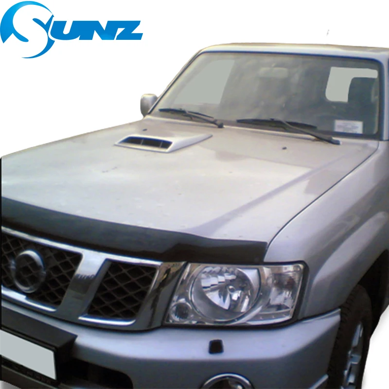 

Bonnet Guards For Nissan Patral Y61 2004 2005 2006 2007 2008 2009 2010 2011 2012 2013 2014 2015 Bug Shield Tinted Guard SUNZ