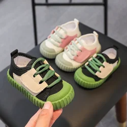 Scarpe casual da tennis per bambina e ragazzo Primavera Autunno Moda Neonato Scarpe da ginnastica per bambini Comode scarpe di tela per bambini con suola morbida