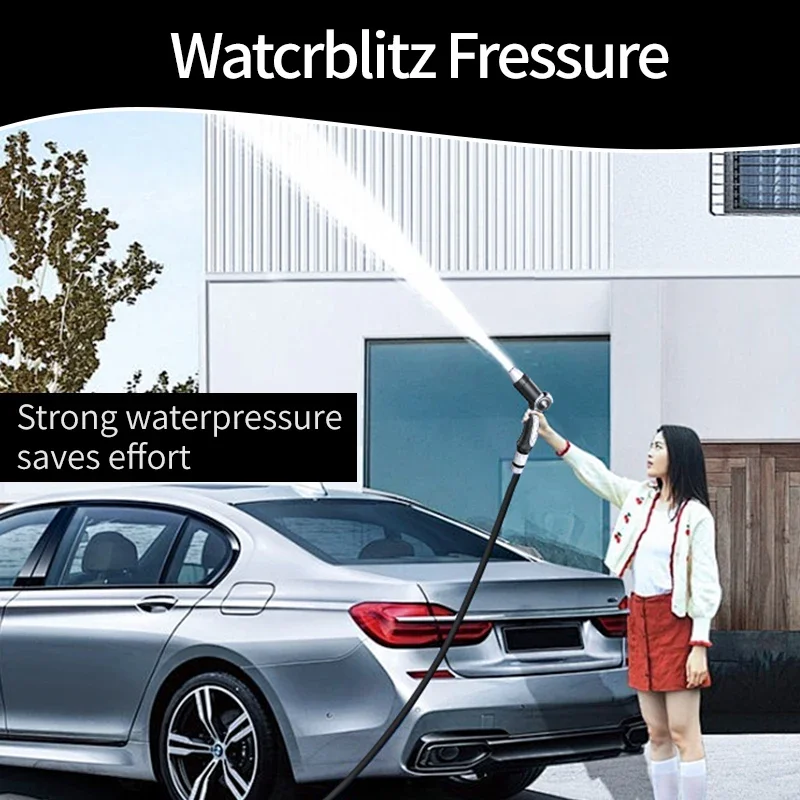 ديلي متعددة الوظائف حديقة مدفع المياه خرطوم فوهة للمنزل غسيل السيارات ساحة البخاخ الأنابيب أنبوب الرش أداة