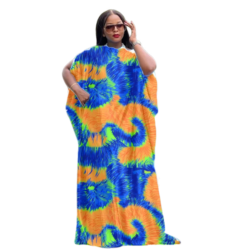

New African Elegant Classic Print Robe, Plus Size Style for All Seasons Ritual & Celebration