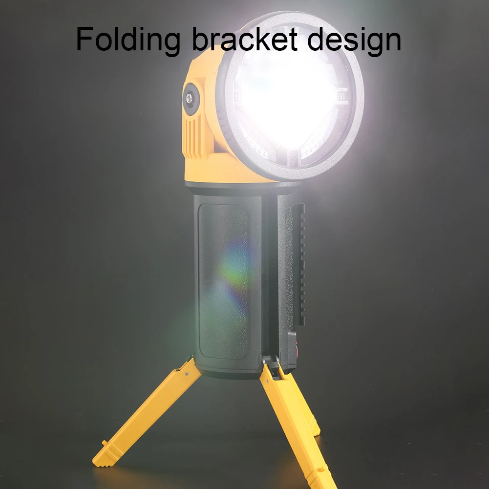 New LED Torch Light Super Bright Flashlight Waterproof Rechargeable Work Light Spotlight Floodling Lantern Outdoor Camping Lamps