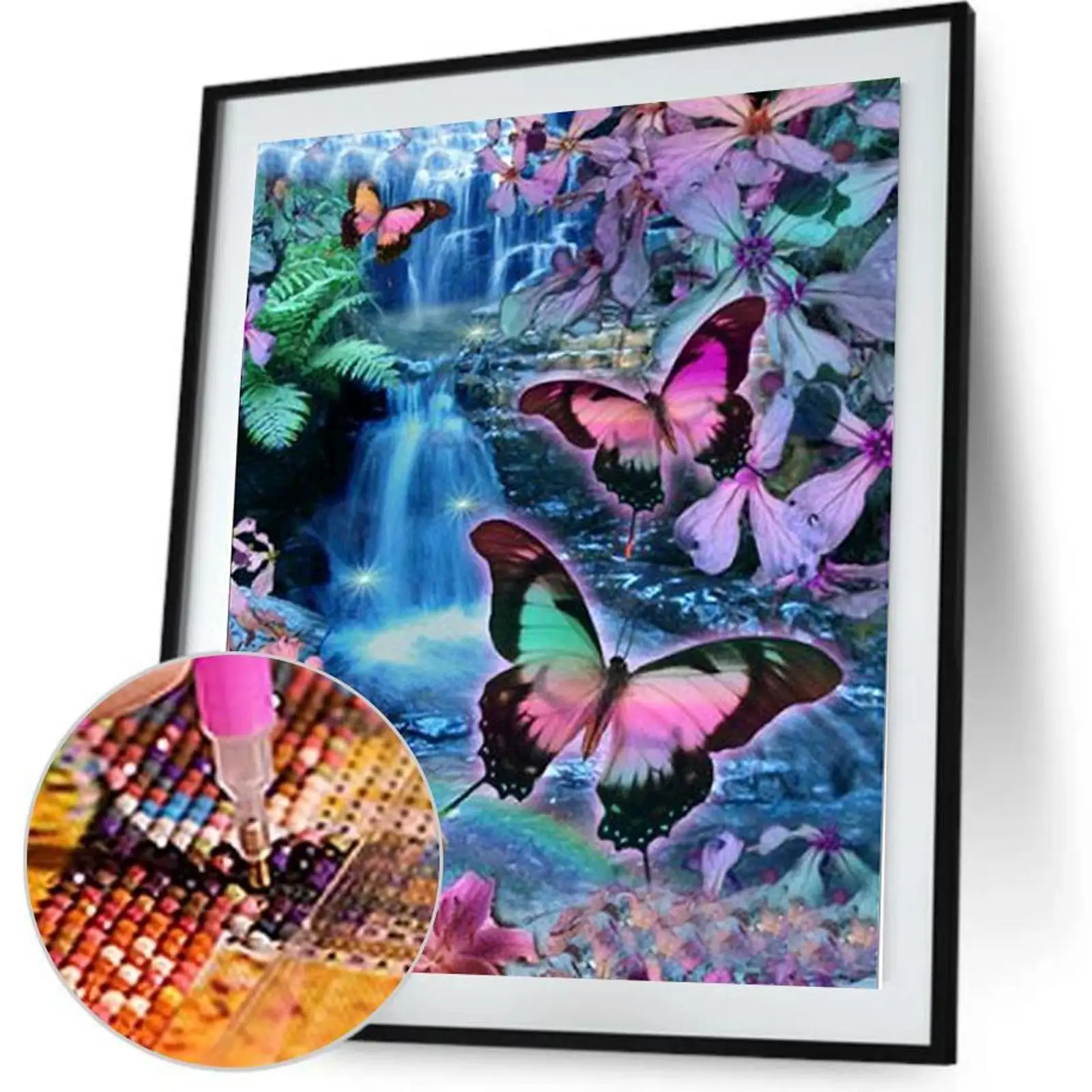 

5D Butterfly Diamond Painting Embroidery DIY Cross Stitch Decor