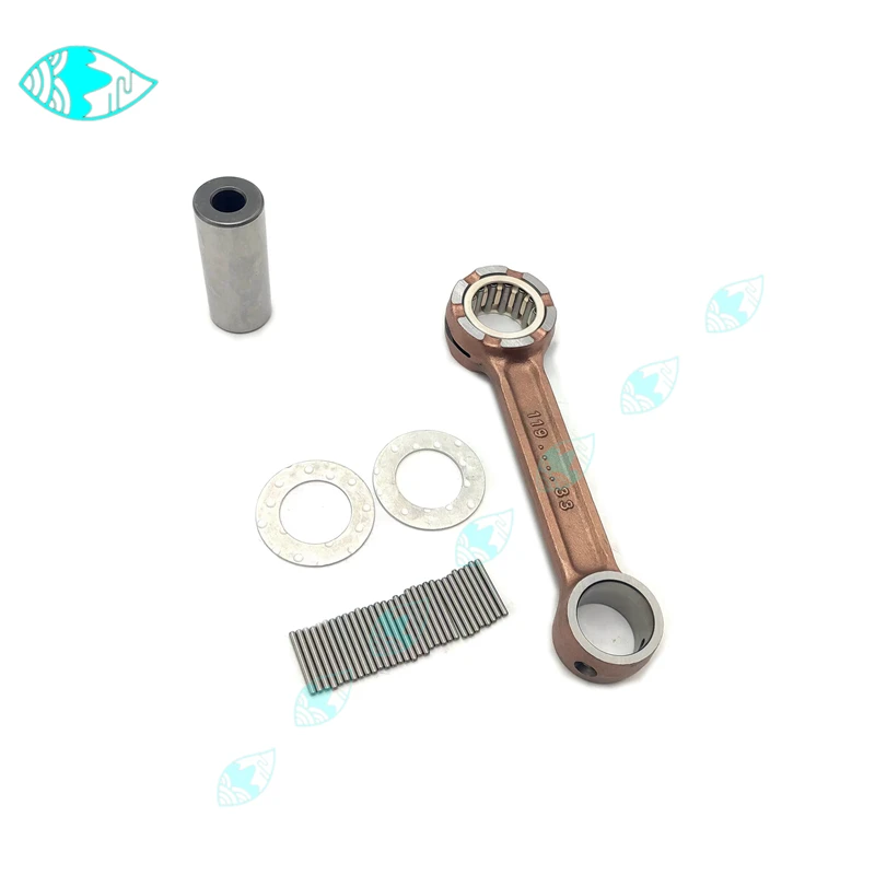 Made in TaiWan 6H4-11650-00 6H4-11651-00 Connecting Rod Kit for Yamaha 40HP 50HP Outboard Motor 2 stroke 3 Cylinder Style