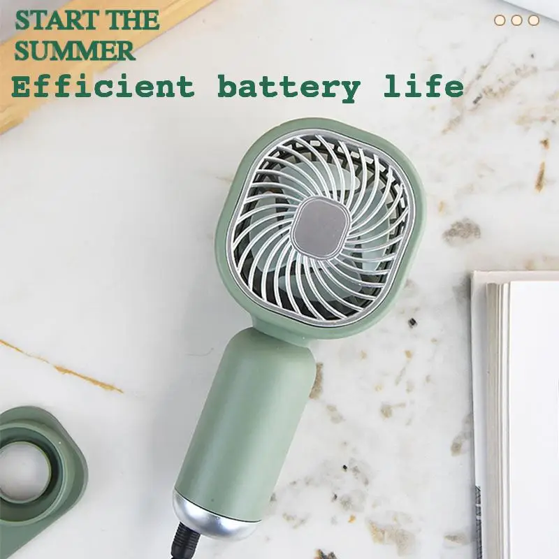 NEW USB Mini Rechargeable Portable Handheld Fan for Office Outdoor Travel Camping - Compact Gift Choice