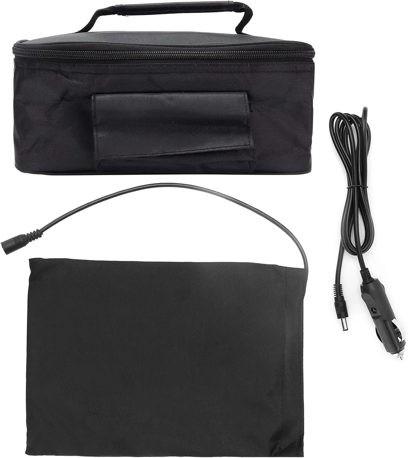 

Portable 12V Electric Oven, Fast Heating Lunch Box with Cigarette Lighter for Car, Camping, Picnic