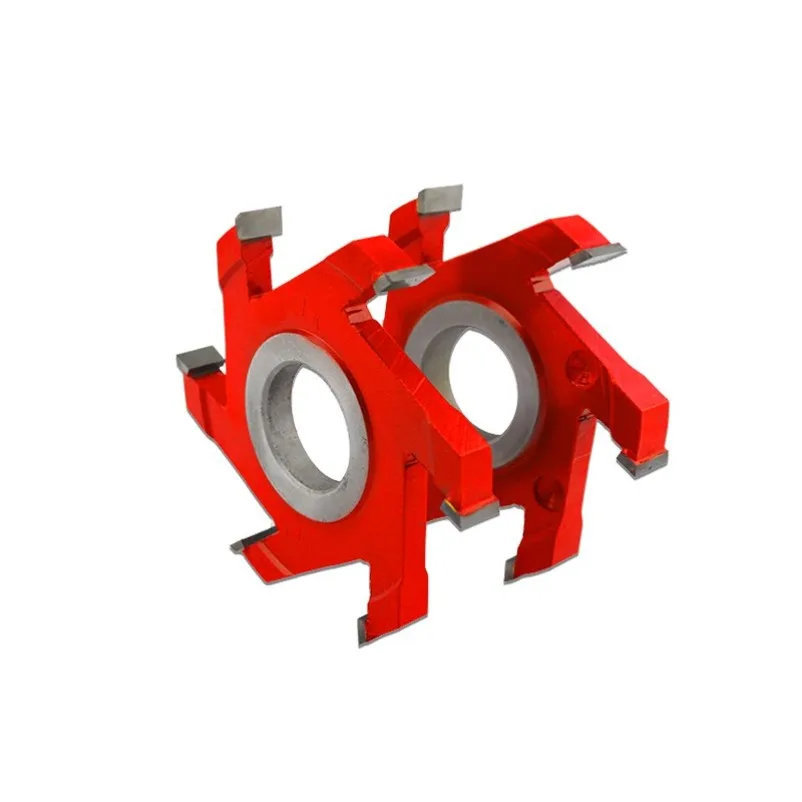 6 Flute Woodworking Router Bit, Grooving, Trimming & Tenon Cutting Cutter, Combined Round Groove Milling Tool for Wood Moulder
