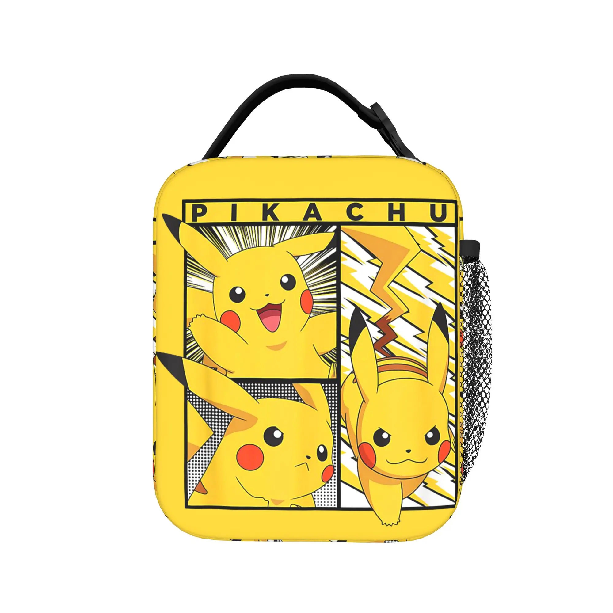 

Pokemon Pikachu Insulated Lunch Bag Leakproof Lunch Container Cooler Bag Tote Lunch Box College Travel Men Women