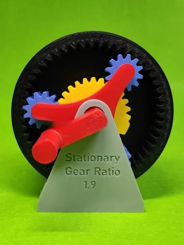 

Teaching The Calculation of Transmission Ratio for Planetary Gear Set Mechanisms in Automobile Gearboxes ABS Model 3D Printing