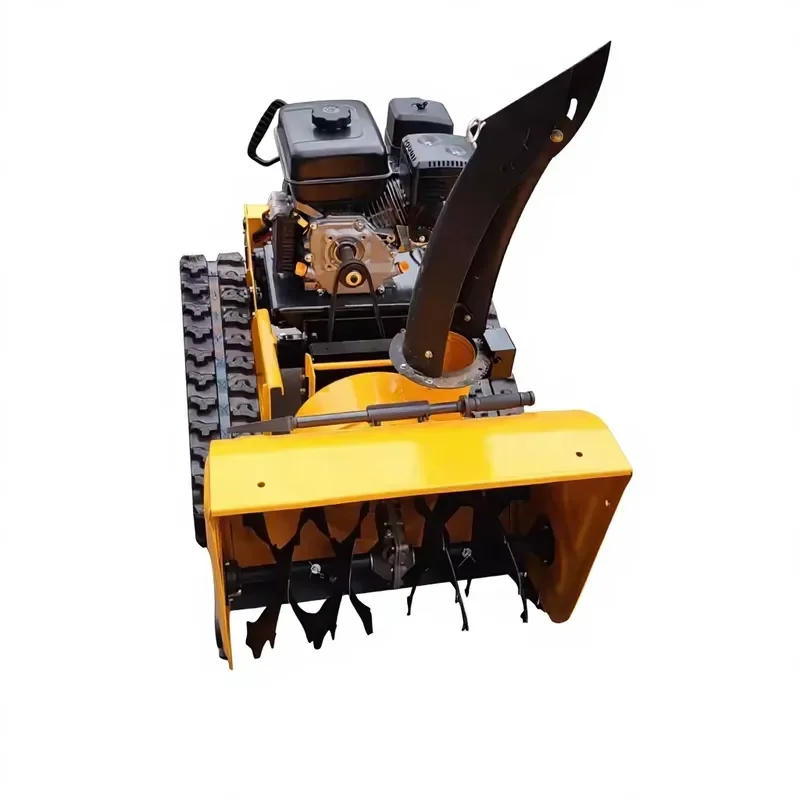 Snow Machine Remote Control Powered Tracked Snow Thrower Driveways Parking Lots Farm Paths and Winter Maintenance
