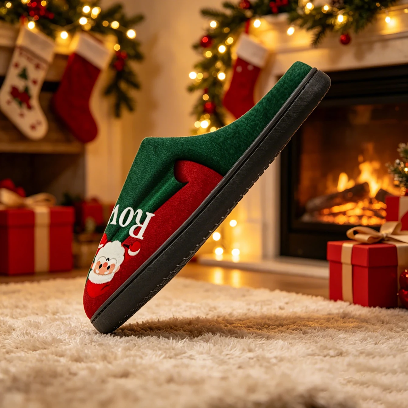 Customized Cotton Slippers humorous photos printed shoes unisex home slippers perfect gifts for couples birthdays and Christmas