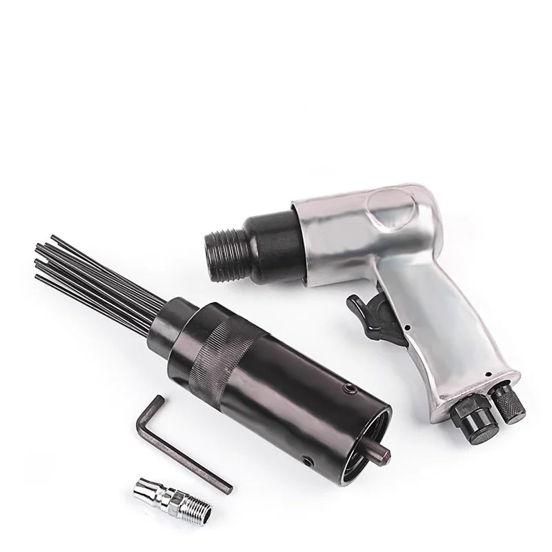 19 Pin Air Rust Removal Pin Tool Kit Fits Chisel Hammer Paint Removal Rust Removal Scale Cleaner