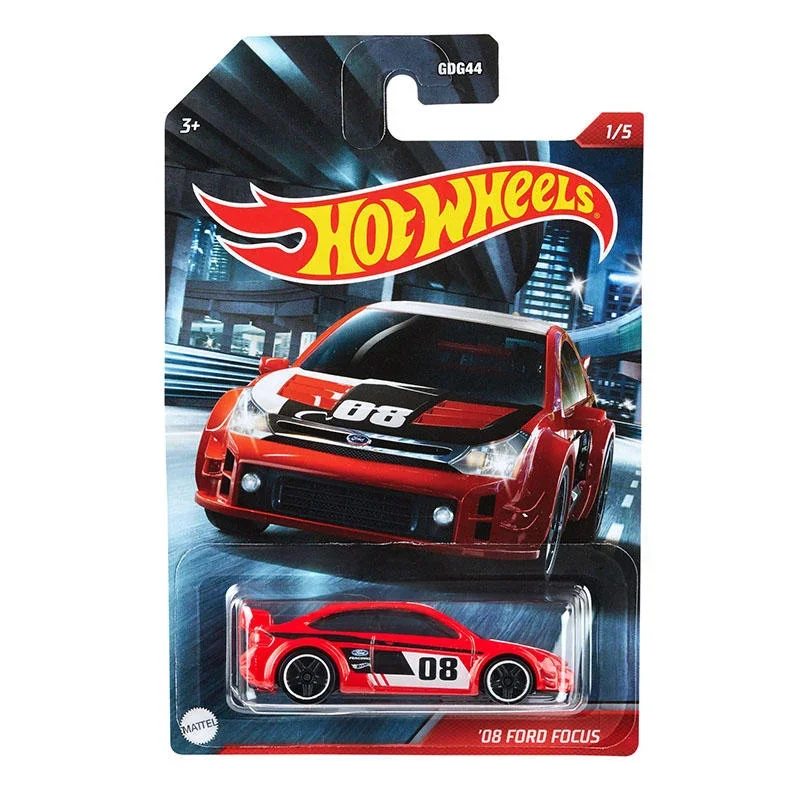 Original Hot Wheels Car Nightburners Boys Toys for Kids 1/64 Diecast Vehicle Ford Focus Nissan Skyline Volkswagen Scion FRS Gift