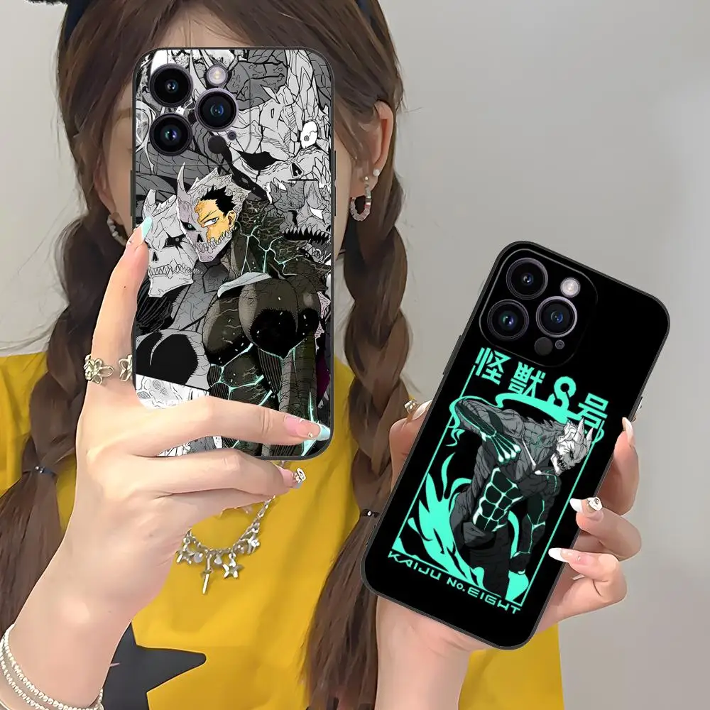 

Чехол для телефона Kaiju No 8 Kafka Hibino для iPhone 17 16 15 14 13 12 11 X XR XS 8 7 Pro Max Plus Mini Colorful Cover Pretty Cover