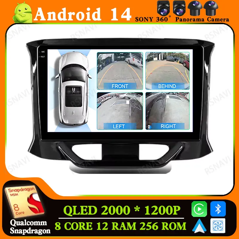 Android 14 Car Radio For LADA X Ray Xray 2015 - 2019 BT Navigation Multimedia Stereo DVD DSP GPS 2 DIN 4G LTE Viedo Player AUTO