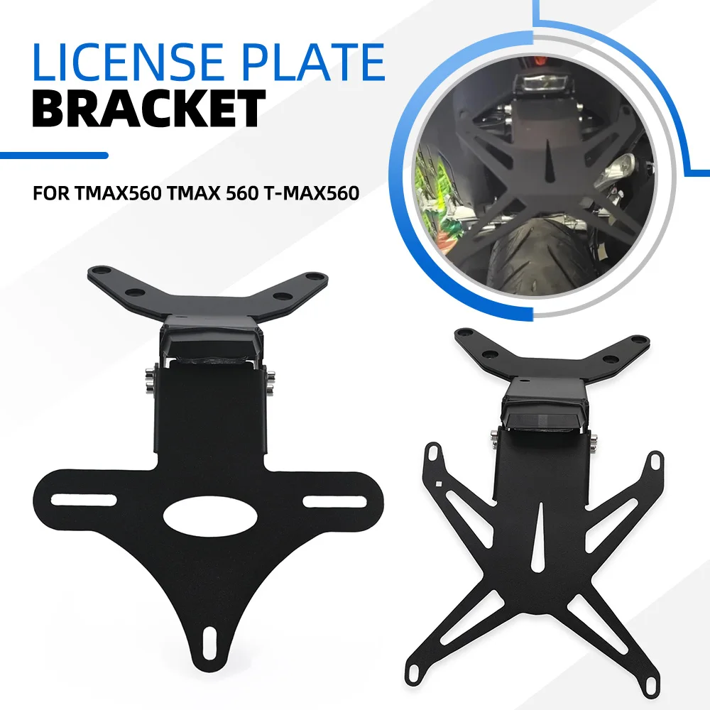

2024 2023 для YAMAHA TMAX560 TMAX 560 T-MAX 560 2025 T-MAX 560 Tail Tidy Fender Eliminator Комплект регистрации Держатель номерного знака