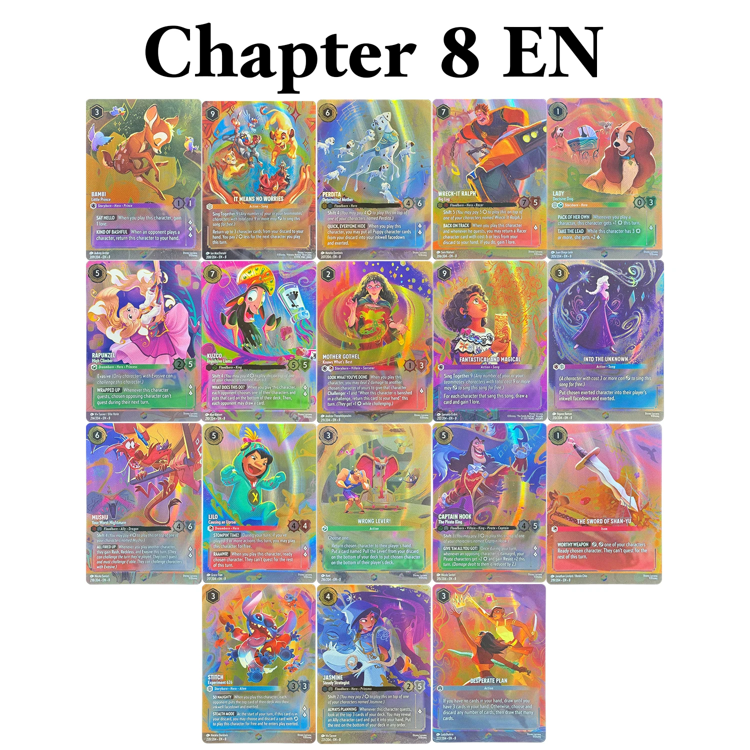 disney lorcana proxy cards Kingdom Hearts