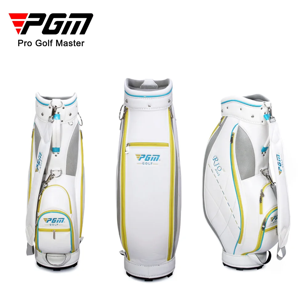 Pgm Women Golf Bag Waterproof Golf Standard Bag Sports Cart Club Airbag Holds Portable Breathable Large Capacity Package QB042