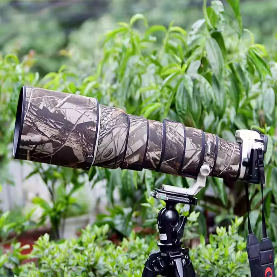 

ROLANPRO Lens Camouflage Coat Rain Cover for Canon EF 500mm F/4.5 L USM Lens Protective Sleeve Case Guns Protector DSLR Outdoor
