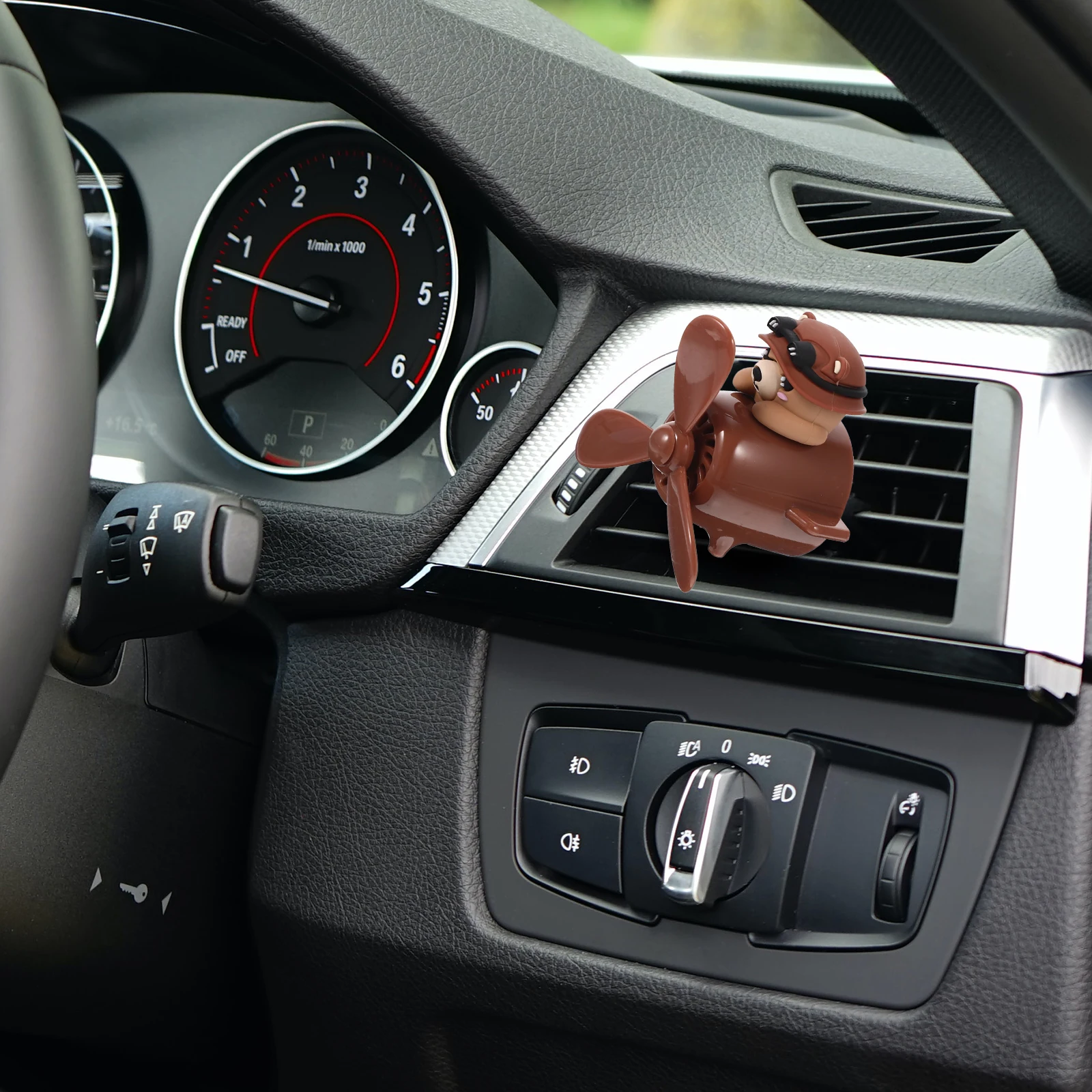 

Car Air Vent Aromatherapy Clip Cartoon Animal Design Decorative Accessories Home Office Use Wind Freshener Aroma