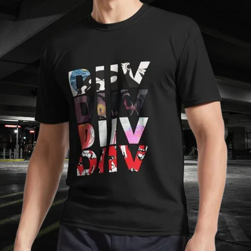 DIIV - Logo Discography Active T-Shirt Funny Size S to 5XL