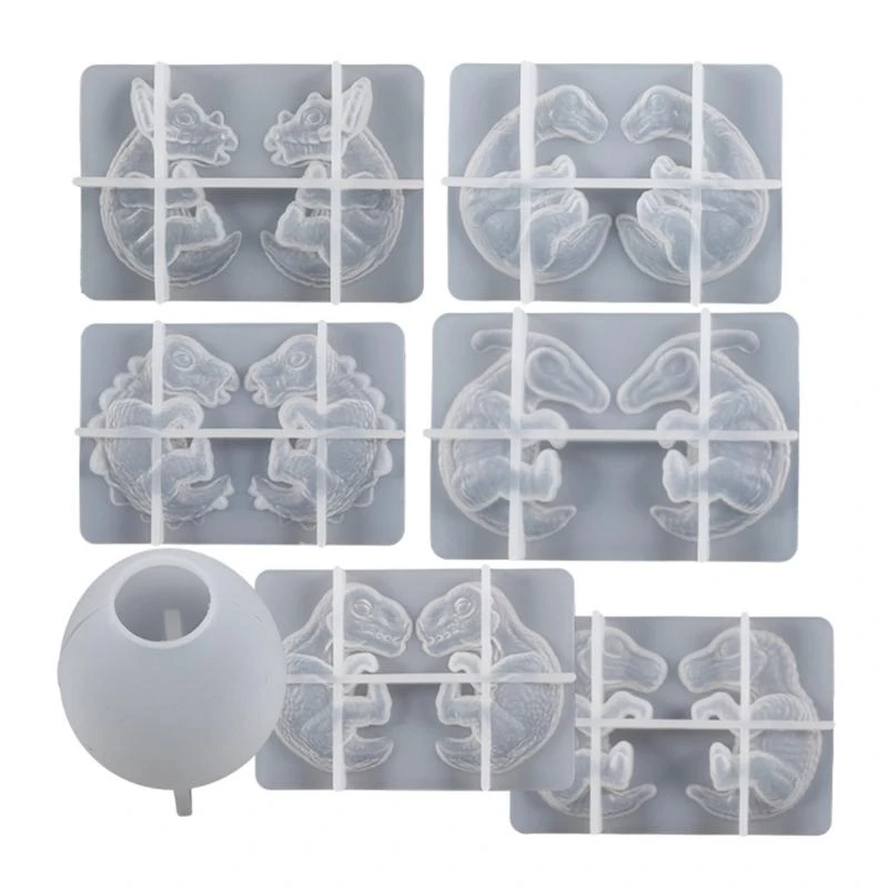 

Силиконовая форма для сережек в виде яйца дракона, форма для ювелирных изделий из смолы для DIY ожерелья, ремесла