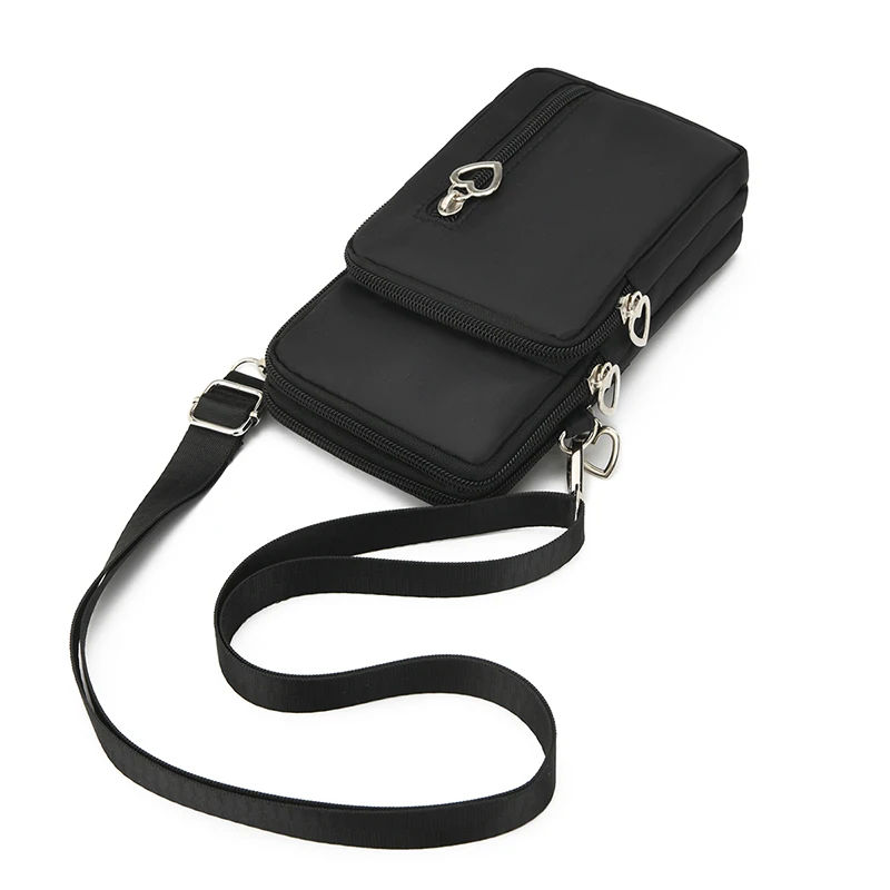 Handytasche - Damen-Umhängetasche - kleine Sommertasche für Mobiltelefone - Taschenbörse für Hände und Handgelenk – Detail 14