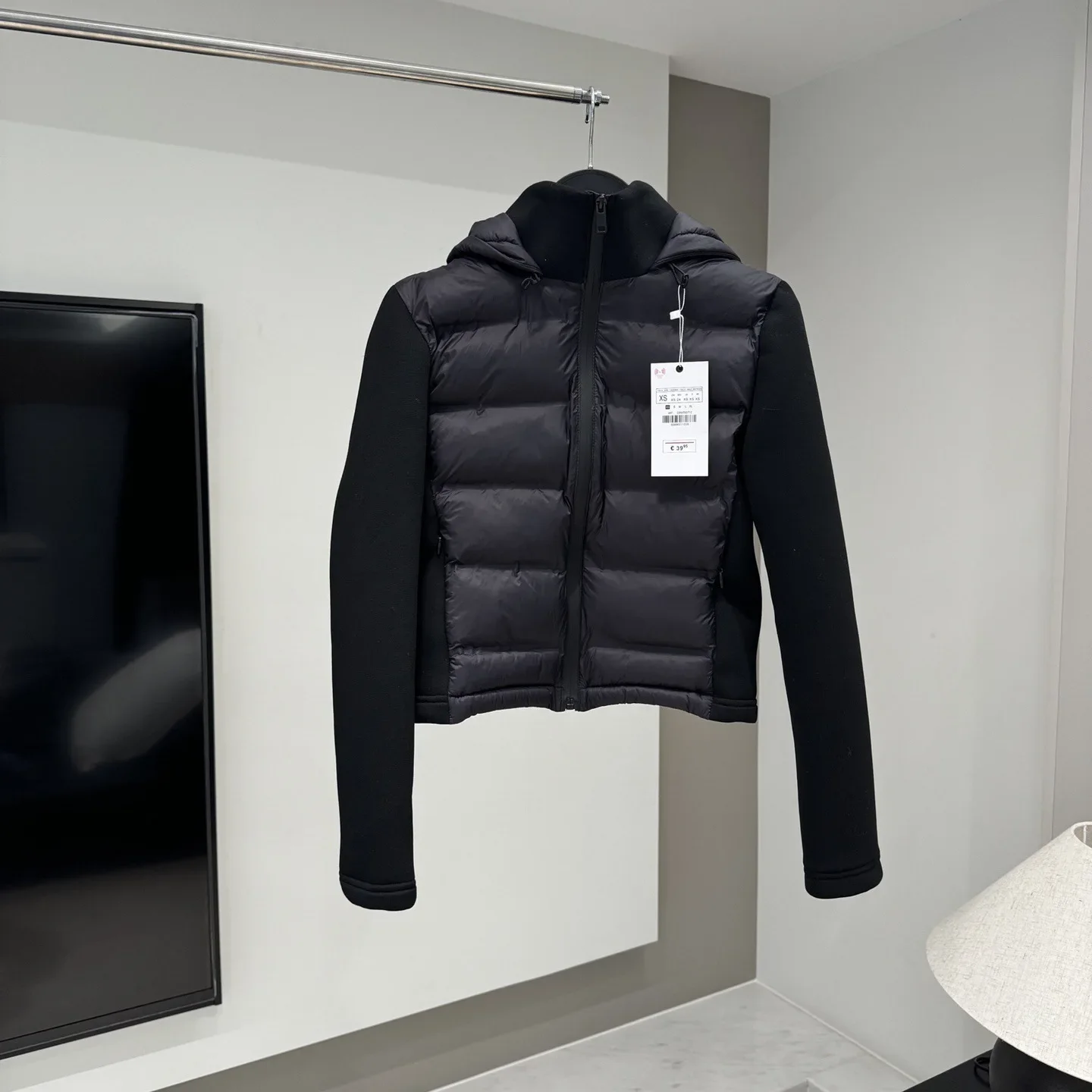 Winter New Fashion Slim Fit Short Warm Cotton Jacket Coat Long Hooded Black Cotton Clothes Women's Wear from China