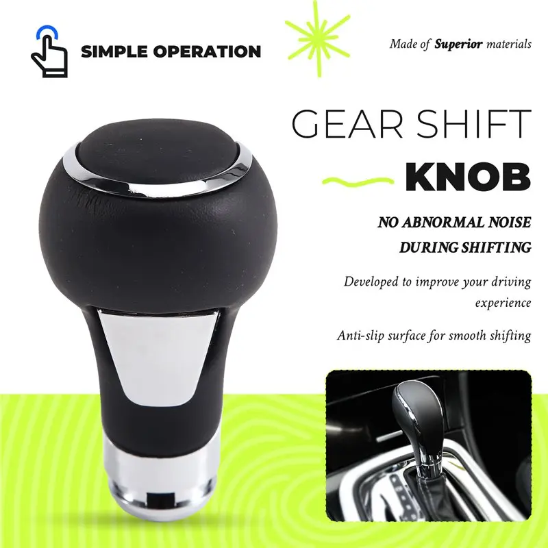 A80X-Car Shifter Lever Automatic Gear Shift Knob Handball For Buick Regal Holden Vauxhall Opel Insignia Astra J 2009-15