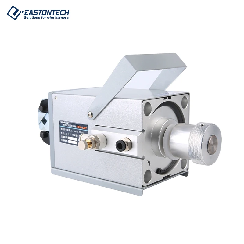 FEK-120Y 120 square Terminal Pneumatic Crimping Machine Round Tube Terminal Pressing Hexagon Pneumatic Cable Lug Crimping Tool