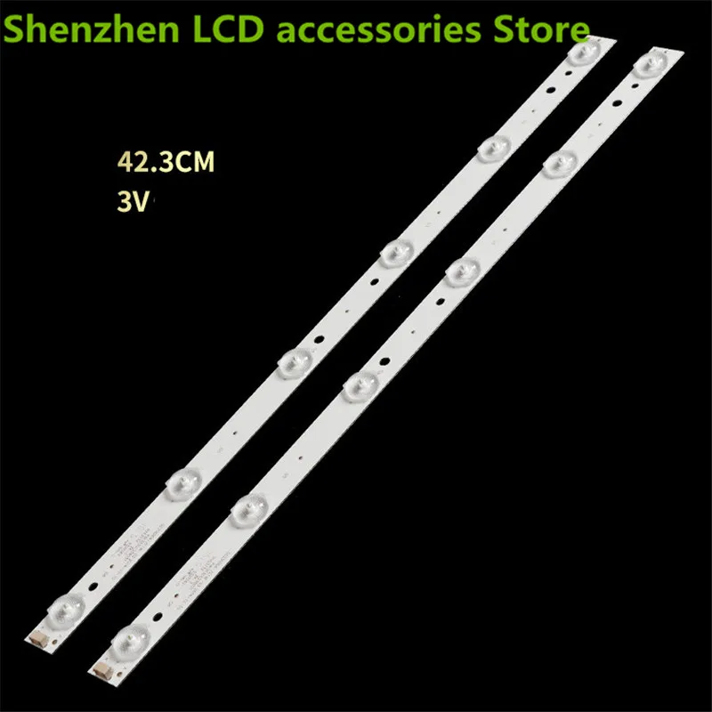 FOR  GC236D06-ZC14F-03 303GC236031   423MM   3V  24 inch use  aluminium 100%new  LCD TV backlight bar   6 lamp