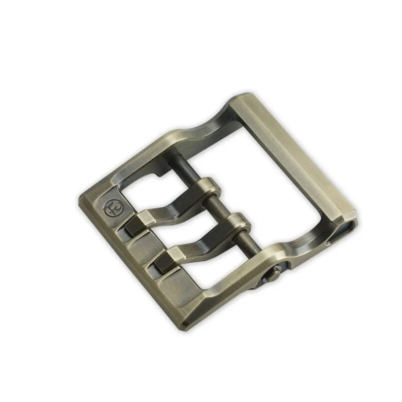 Solid brass, belt buckle - FC 6th generation 45mm double spindle buckle