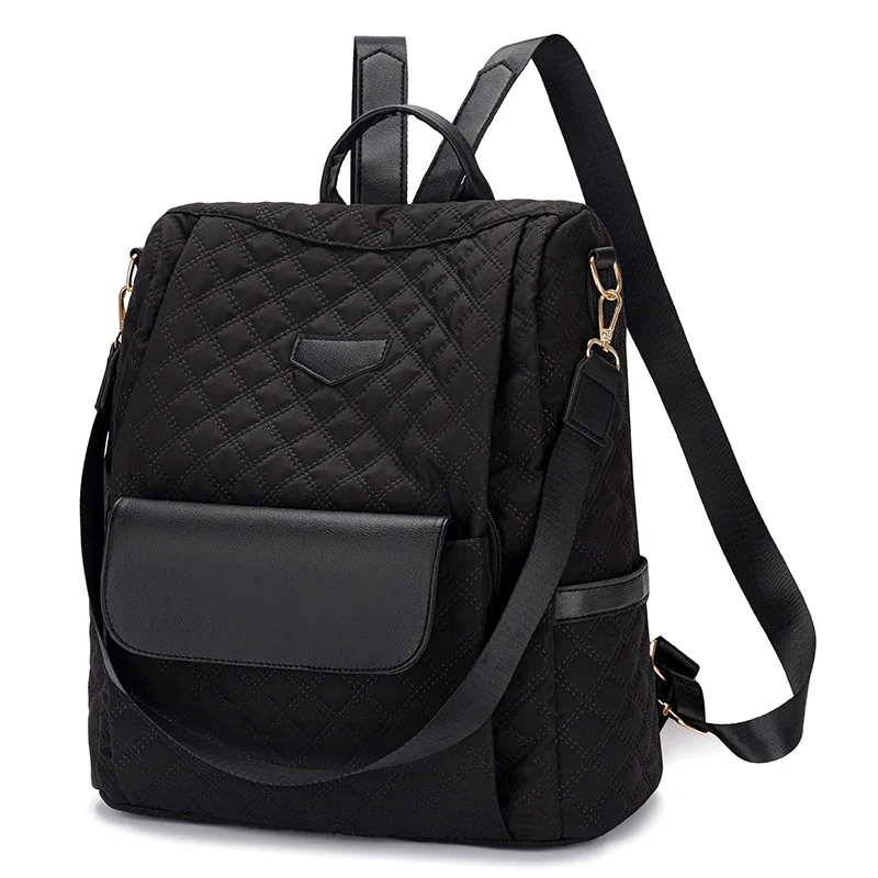 

Backpack Women's 2025 New Edition Fashion Leisure Travel Backpack Large Capacity Commuter Light College Student School Bag