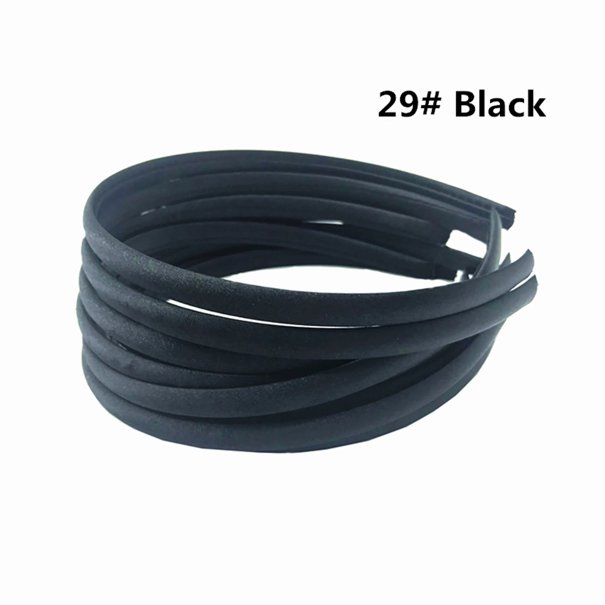 10 Stück/30 Stück mit Stoff überzogenes Haarband, 1 cm, Bonbonfarben, Harz-Stirnband, Mädchen-Haarband für DIY-Kopfbedeckungen, Boutique-Geschenke – Detail 29