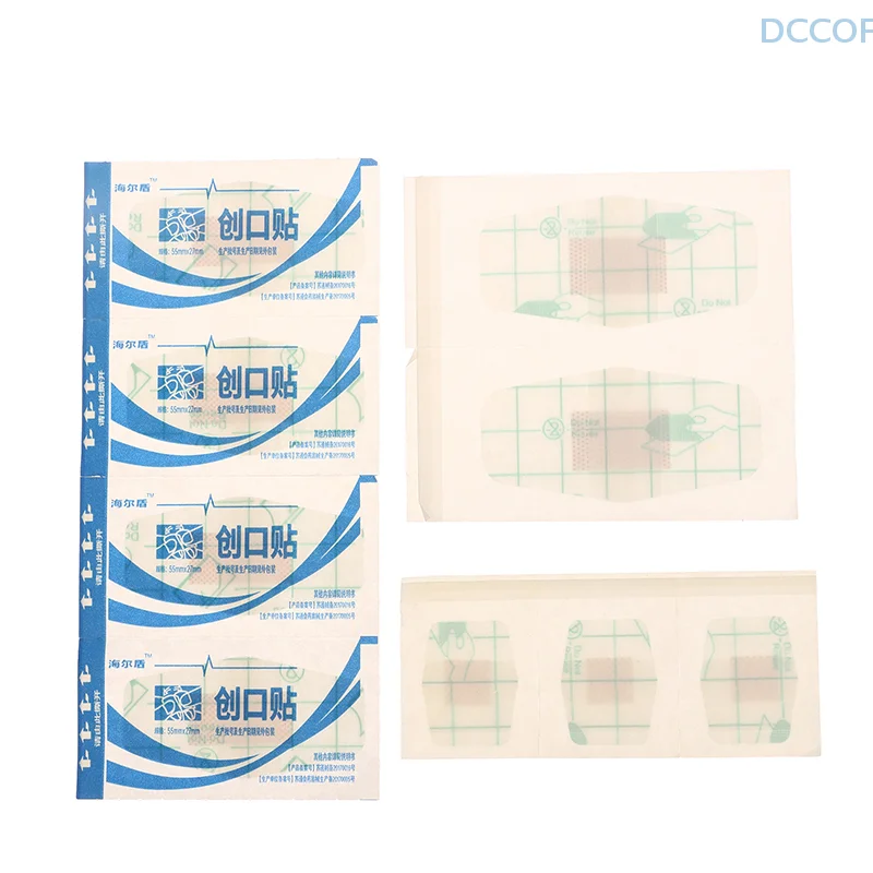 10Pcs Transparent Waterproof Band Aid Adhesive Wound Skin Patch Dressing Plaster Bandages For Children Adults