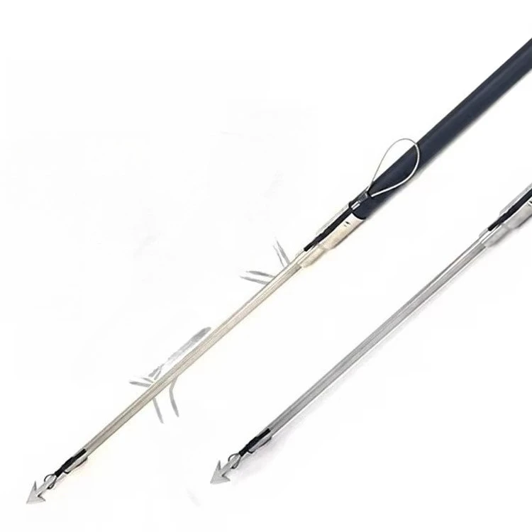 

New 2.4m 2-section carbon fiber strong fish dart outdoor hunting and shooting fish accessories slingshot fish dart