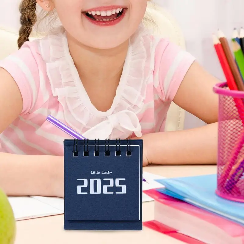 Stand Up Calendars Standing Calendars 2025 Small Desktop Decoration Memo Pad Calendar Standing Calendar For Home School