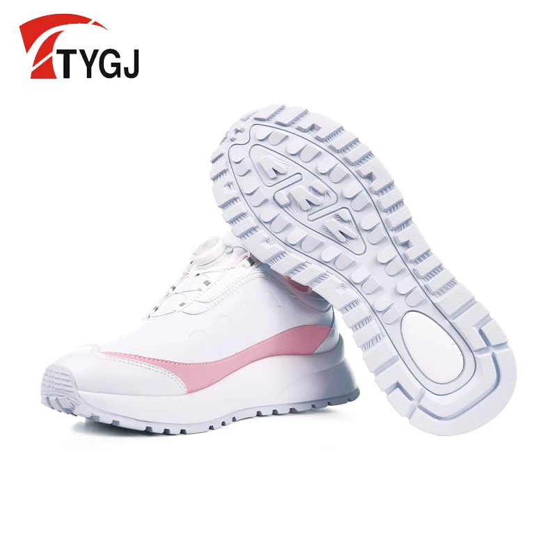 TTYGJ Waterproof Golf Shoes for Women Comfortable Women Sneakers Outdoor Anti Slip Walking Golf Supplies