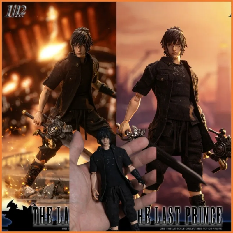 

Special Offer TOYS BATTALION TB019 1/12 Scale Collectible Figure The Last Prince Anime Noctis Lucis Caelum 6" Men Action Figure