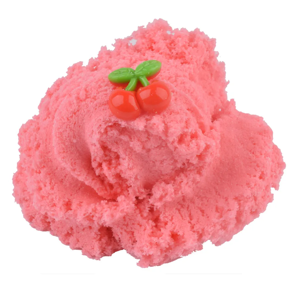 الأطفال مختلط سحابة كريستال الطين مختلف الألوان الطين البلاستيسين اللعب لون نقي رسم الطين اليدوية اللعب التفاعلية