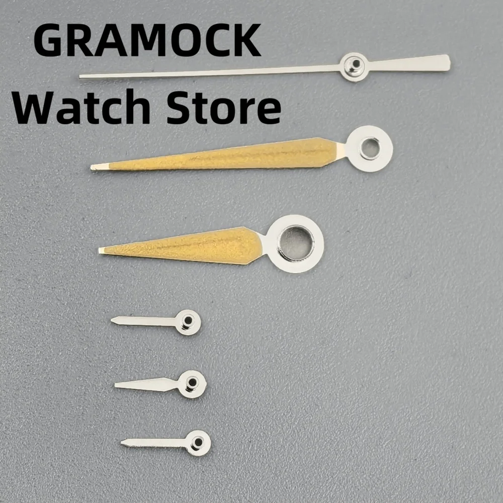 GRAMOCK VK63 Quartz Watch Hands Luminous Fit VK63 VK64 Quartz Movement Multifunctional Timing Running Seconds Watch Accessories