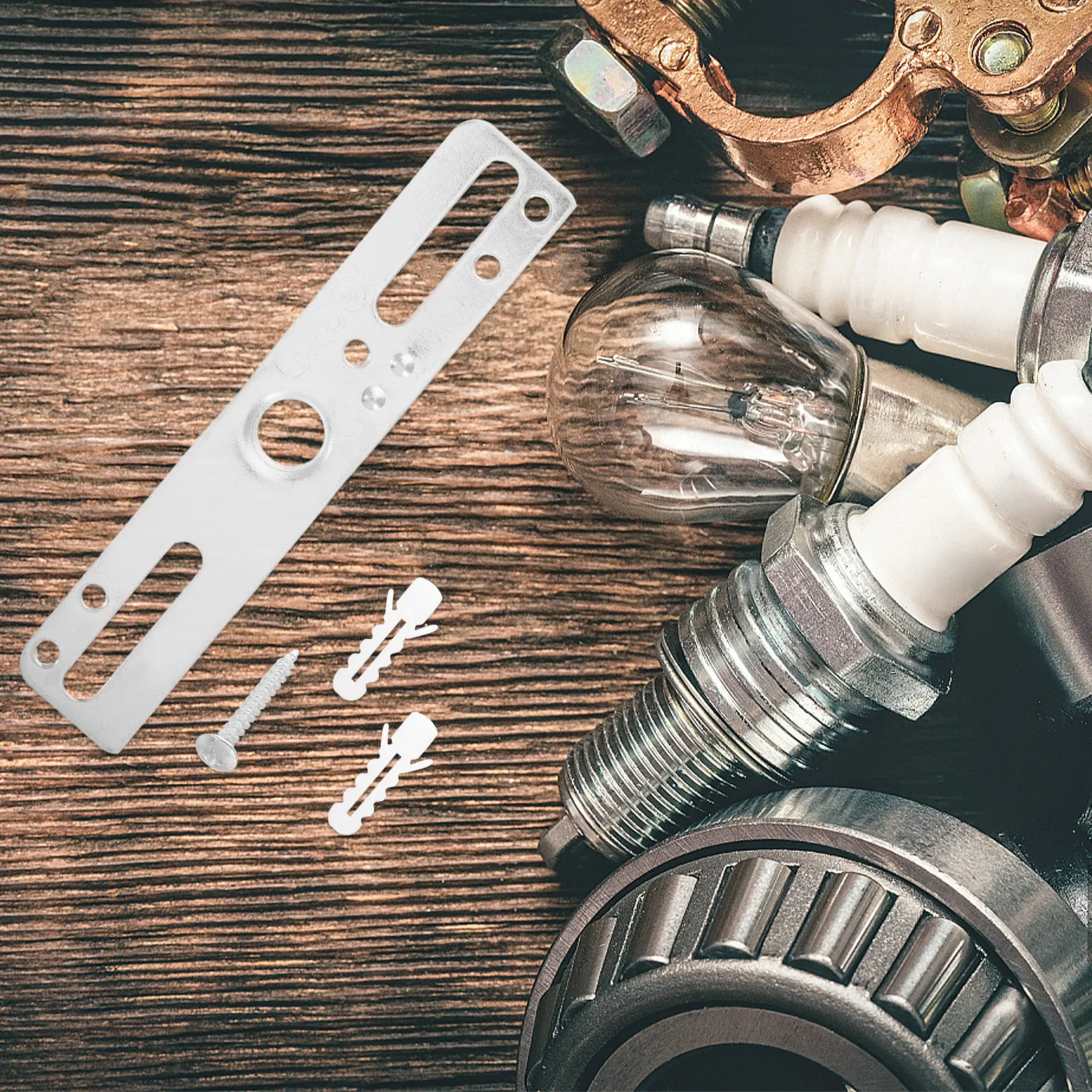 

Комплект из 4 универсальных кронштейнов для крепления светильников на потолок, надежный монтаж для люстр