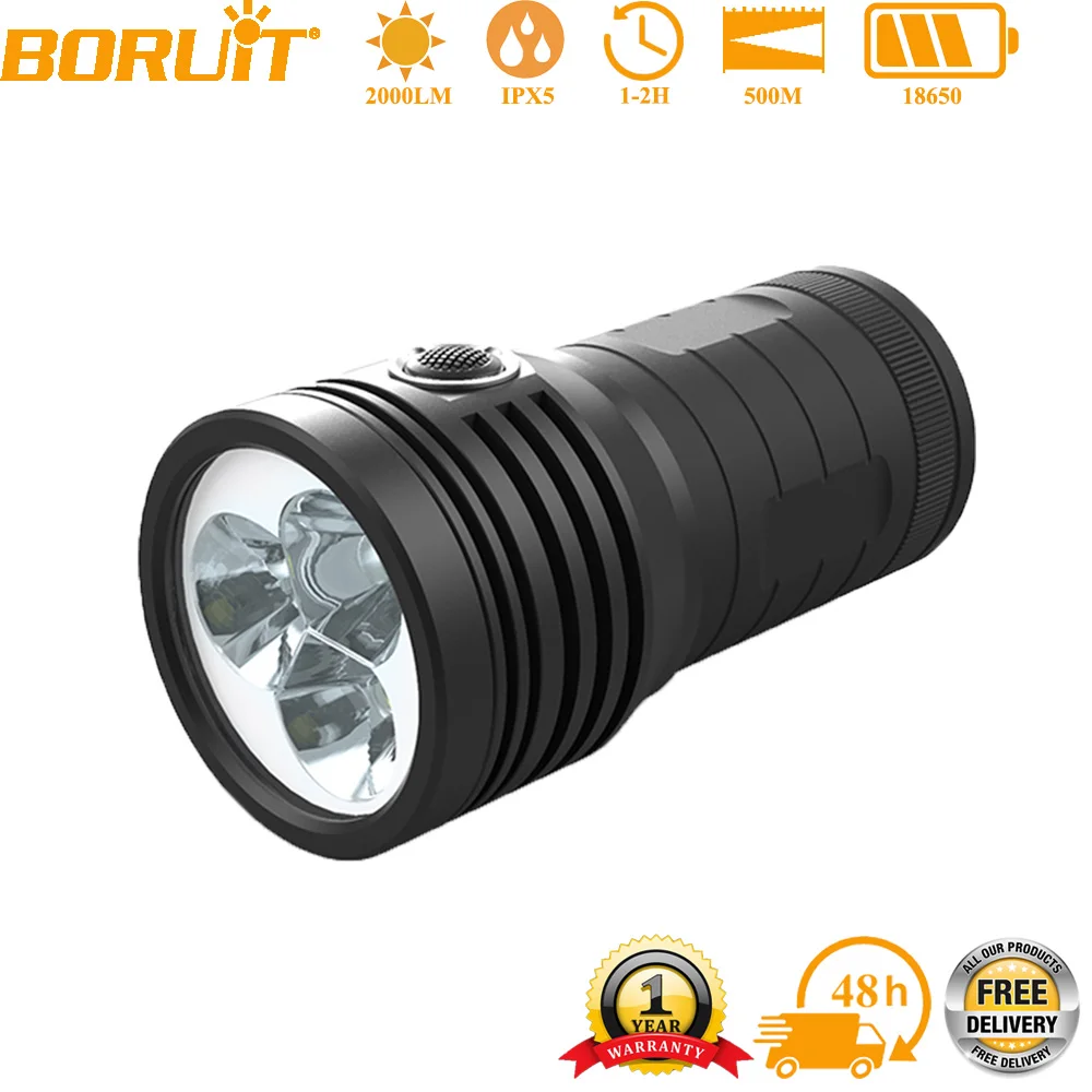 boruit-強力な-led-懐中電灯-2000lm-超高輝度-18650-トーチ-3-モード-usb-充電式ハンドヘルド懐中電灯-キャンプ-釣り用